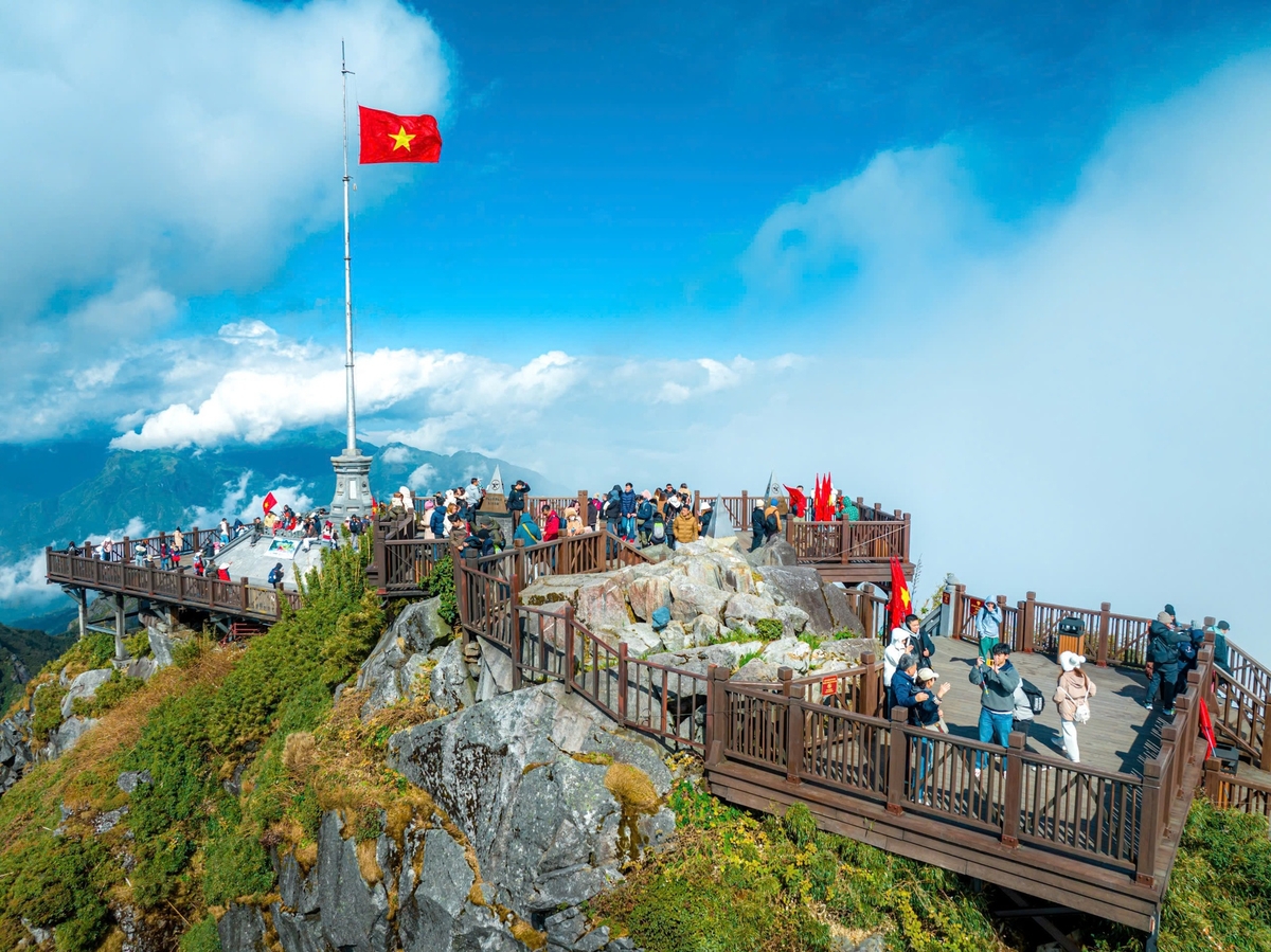 Standing at the summit is a moment of awe you’ll never forget